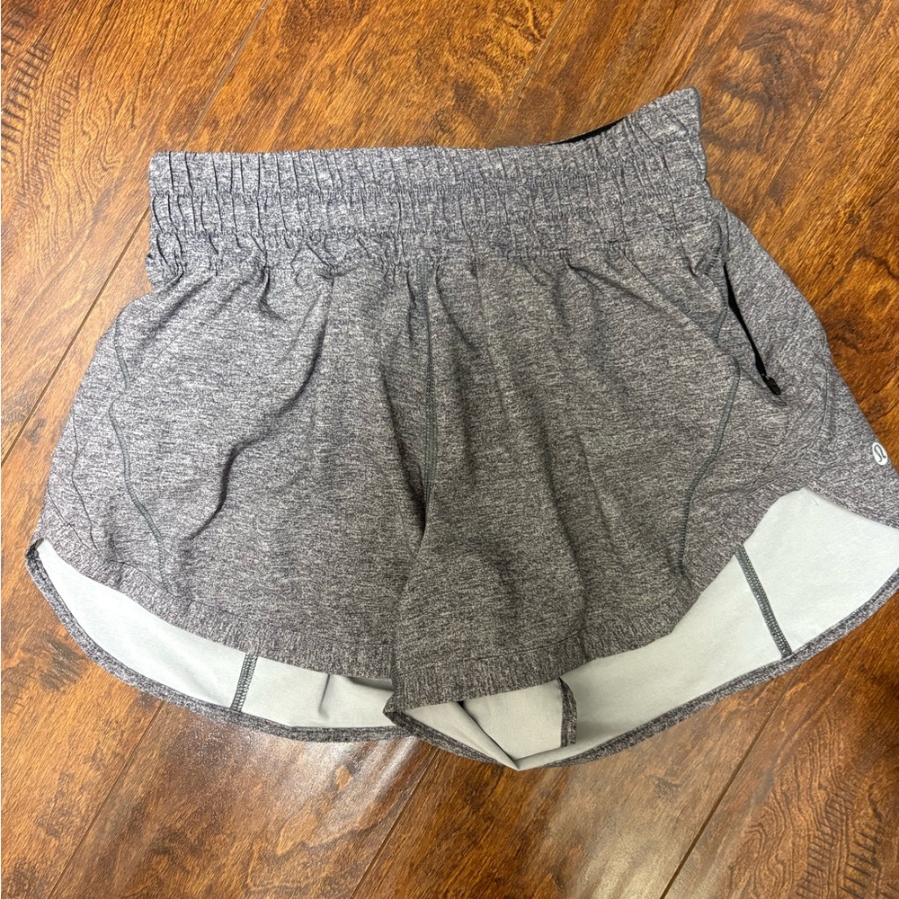 Lululemon Athletica Charcoal Athletic Shorts